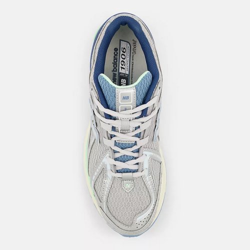  1906R  Silver Metallic with Still Water and Lab Green 