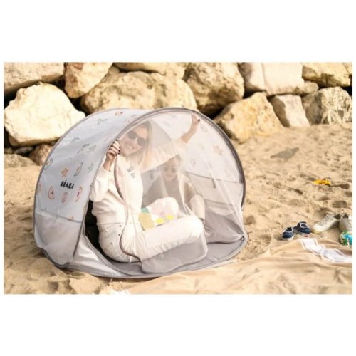 Beaba Breezy Solar Anti UV Tent - Clay