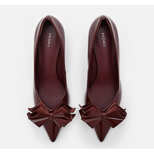  Stella Heel Pumps - Wine 