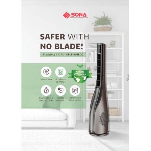  SONA DC BLADELESS FAN SBLF8018DC