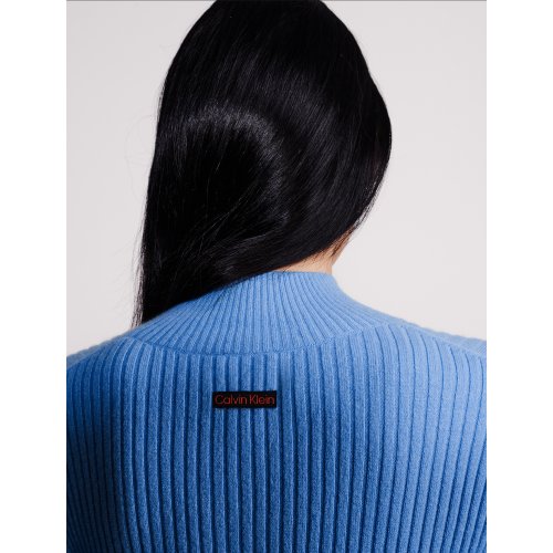  Cropped Cashmere Crewneck Sweater