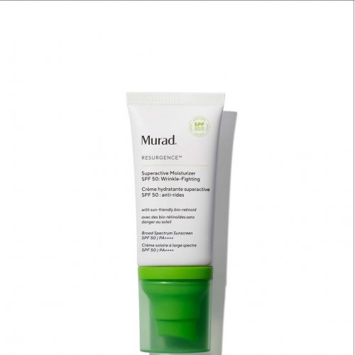 Murad Retinal ReSculpt Overnight Treatment 15ml & Murad Superactive Moisturiser SPF 50: Wrinkle Fighting 50ml Duo 