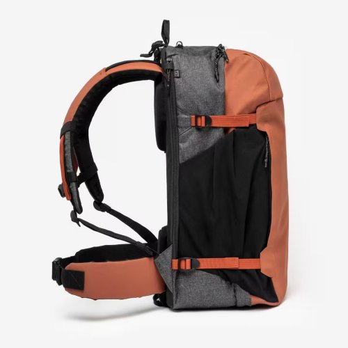 Travel Backpack 40 L - Travel 500 ORGANIZER Orange