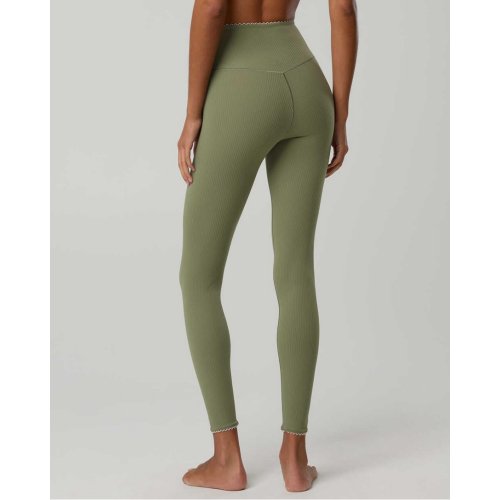 OFFLINE By Aerie Real Me XTRA Ribbed Picot Trim Crossover Legging