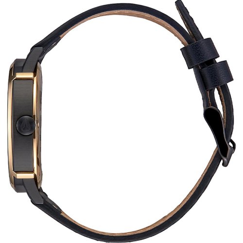 Nixon - Arrow Leather 38mm Watch - Black/Gold (A10913220)