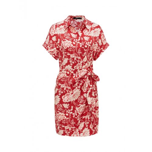 Floral Printed Wrap Dress