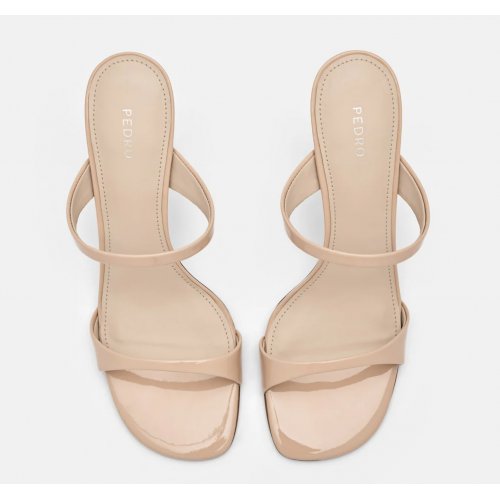  Effie Heel Sandals - Nude 