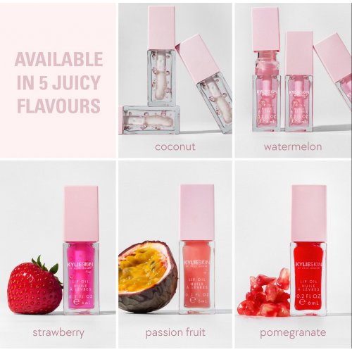  Kylie Skin Lip Oil 6ml (Various Shades) 