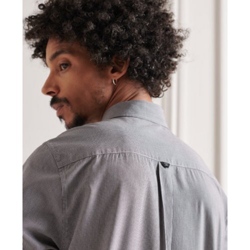 Organic Cotton Classic University Oxford Shirt - Black