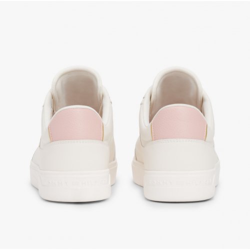  TH Monogram Leather Court Trainers