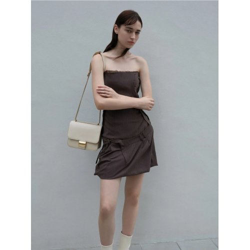 Violetta Boxy Bag - Beige