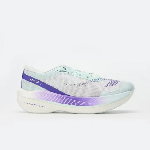 Women's Carbon Plate Running Shoes KD900X.2 - Light Green Purple