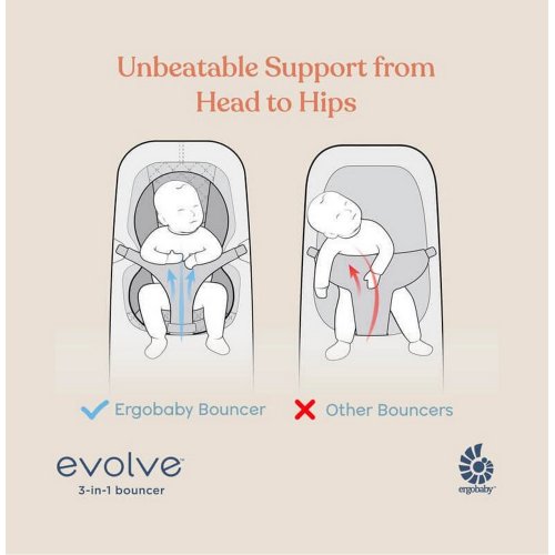 Ergobaby Evolve 3-in-1 Bouncer