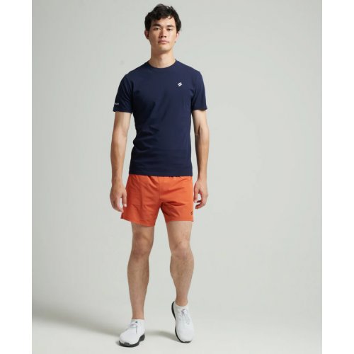 Organic Cotton Core Loose Short Sleeve T-Shirt - Rich Navy