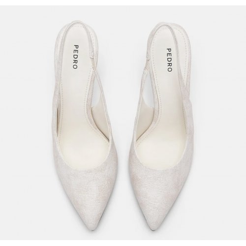 Studio Liza Slingback Pumps - Chalk 