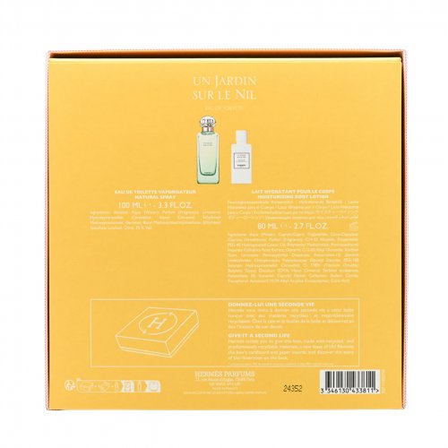 Hermes Un Jardin Sur Le Nil Eau de Toilette Set 2pcs