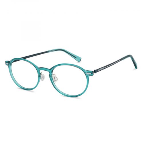 Lenskart Air Green Transparent Full Rim Round