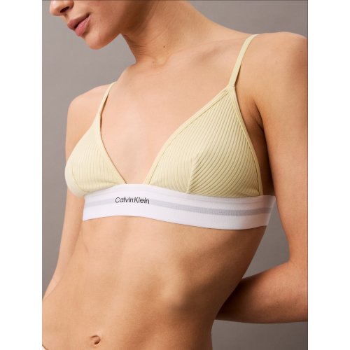  Cotton Modal Stretch Rib Lightly Lined Triangle <span style='filter: blur(2.5px);'>***</span> - Garden Glade