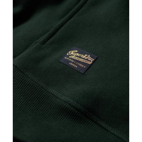 Luxe Metallic Logo Hoodie