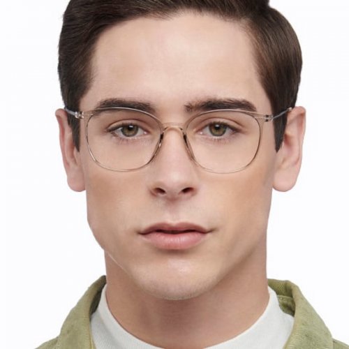 Lenskart Air Gray Transparent Full Rim Square