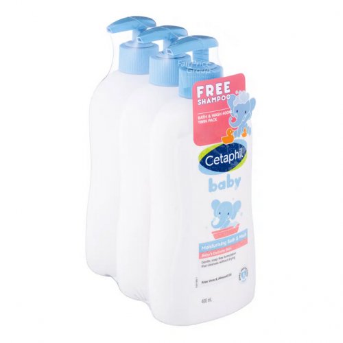 Cetaphil Baby Bath & Wash + Free Shampoo