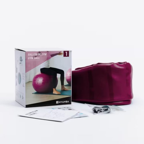 Swiss Ball (65 cm) - Burgundy
