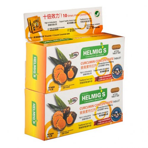 HELMIG’S Concentrate Tablets Value Pack (60s x 2) 