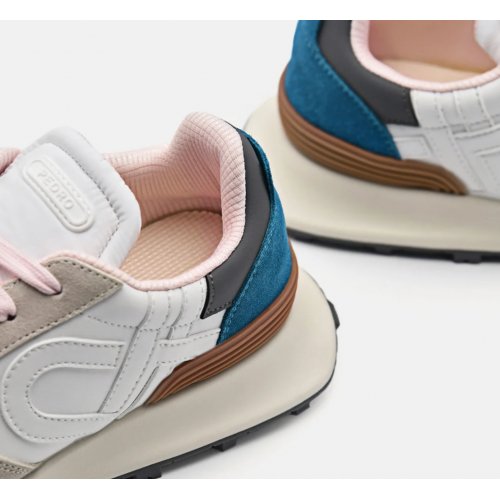  Women's PEDRO Icon Suede Sneakers - Multi 