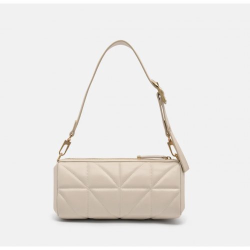  Helix Mini Bowling Bag in Pixel - Beige 