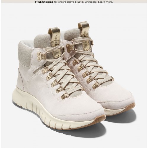  Women's ZERØGRAND Field Hiking Boots