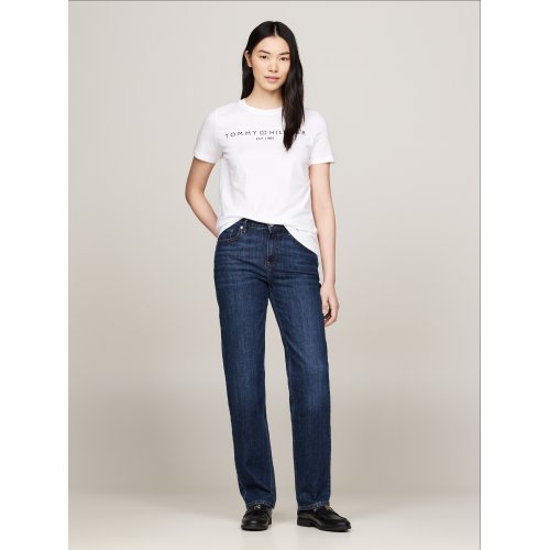 Logo Crew Neck T-Shirt - Th Optic White