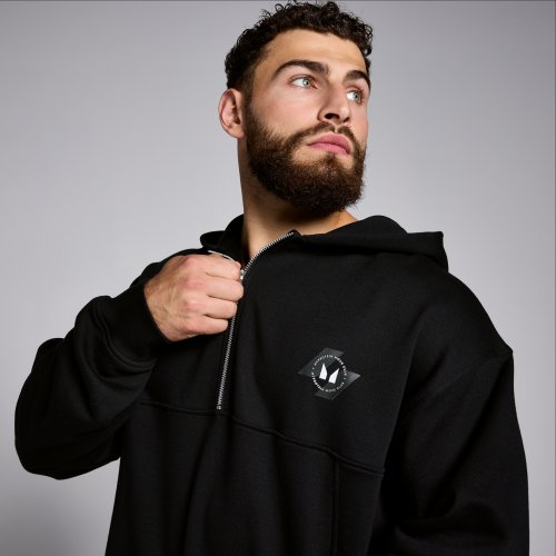 MP Men's Tempo 1/4 Zip Hoodie - Black