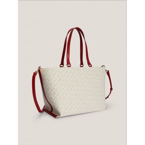  TH Monogram Jacquard Canvas Tote