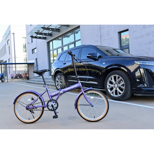 Foldable Bicycle HA-S | 20 Inch Single Speed | Designed in Japan | Steel Frame |