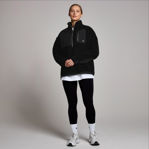 MP Women's Tempo Studio Borg Woven Jacket - Black