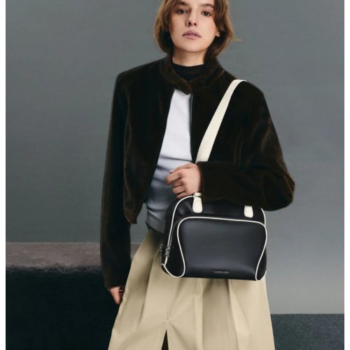  Nelly Two-Tone Boxy Backpack - Multi 