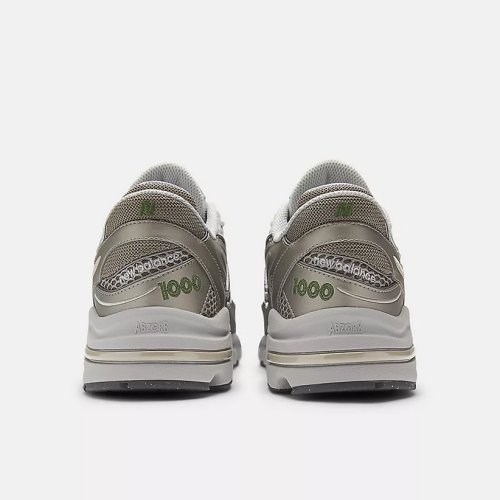 1000  Arid Stone with Light Silver Metallic and Dark Alpine Green 