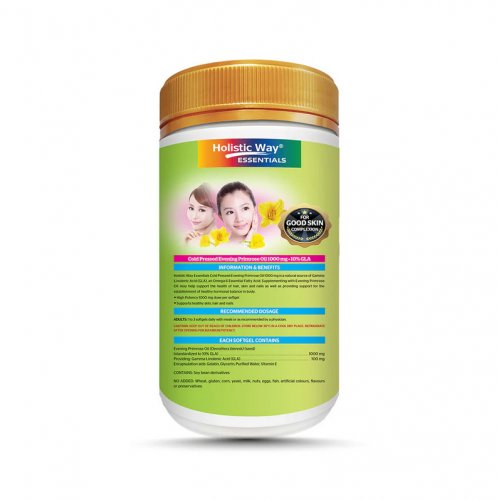 Cold Pressed Evening Primrose Oil 1000mg