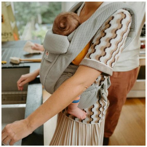 Ergobaby Omni Deluxe Carrier - Pearl Grey / Mesh