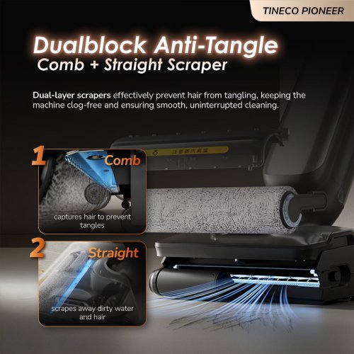 Tineco Floor One S9 Artist Steam Lay-flat Wet Dry Vacuum Cleaner
