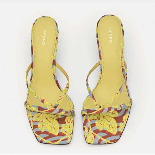  Corrin Heel Sandals - Yellow 