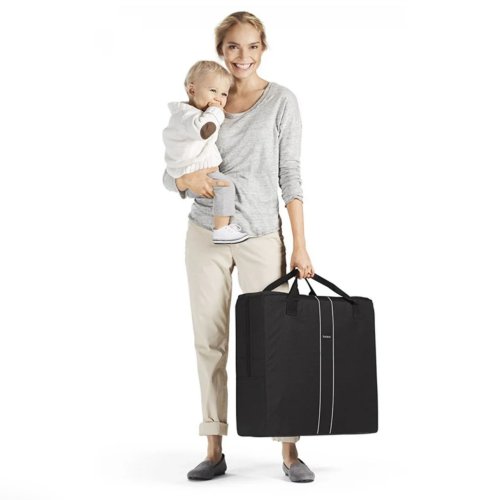 BabyBjorn Travel Crib Light - Black, Mesh