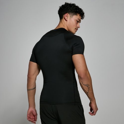 MP Men's Training Short Sleeve Baselayer - Black