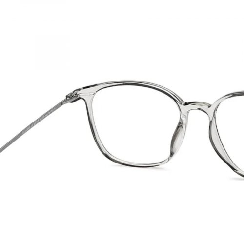 Lenskart Air Gray Transparent Full Rim Square