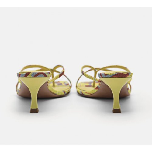  Corrin Heel Sandals - Yellow 
