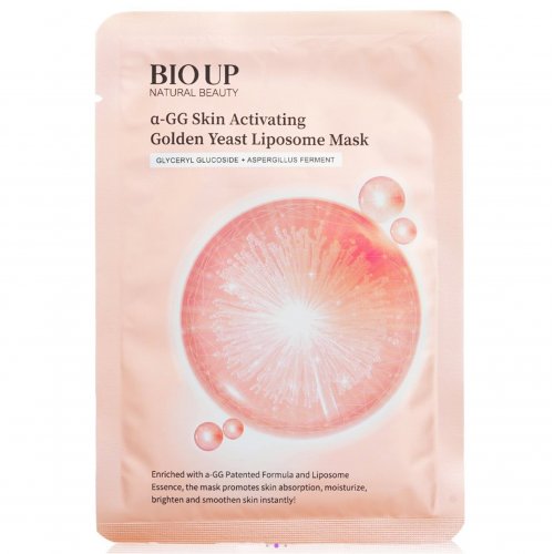BIO UP a-GG Skin Activating Golden Yeast Liposome Mask