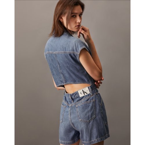  Linen Overall Shorts