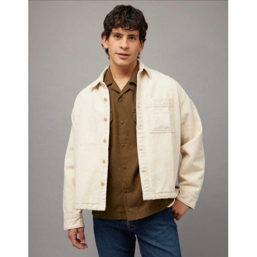 AE Boxy Canvas Overshirt