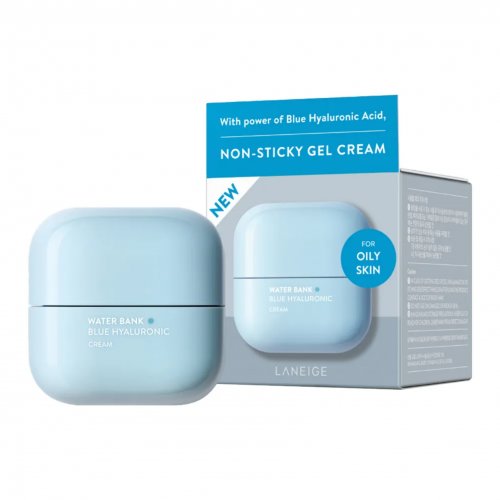 Laneige Water Bank Blue Hyaluronic Cream - For Combination To Oily Skin