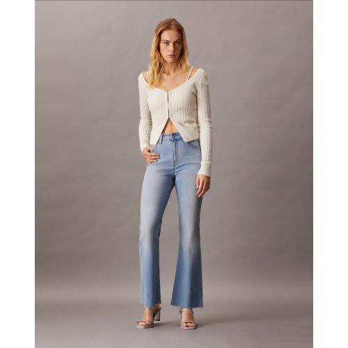  Sensual Strap Knit Cardigan